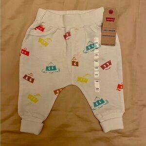 New Baby Levi's Knitted Jogger Pants, 3-6M